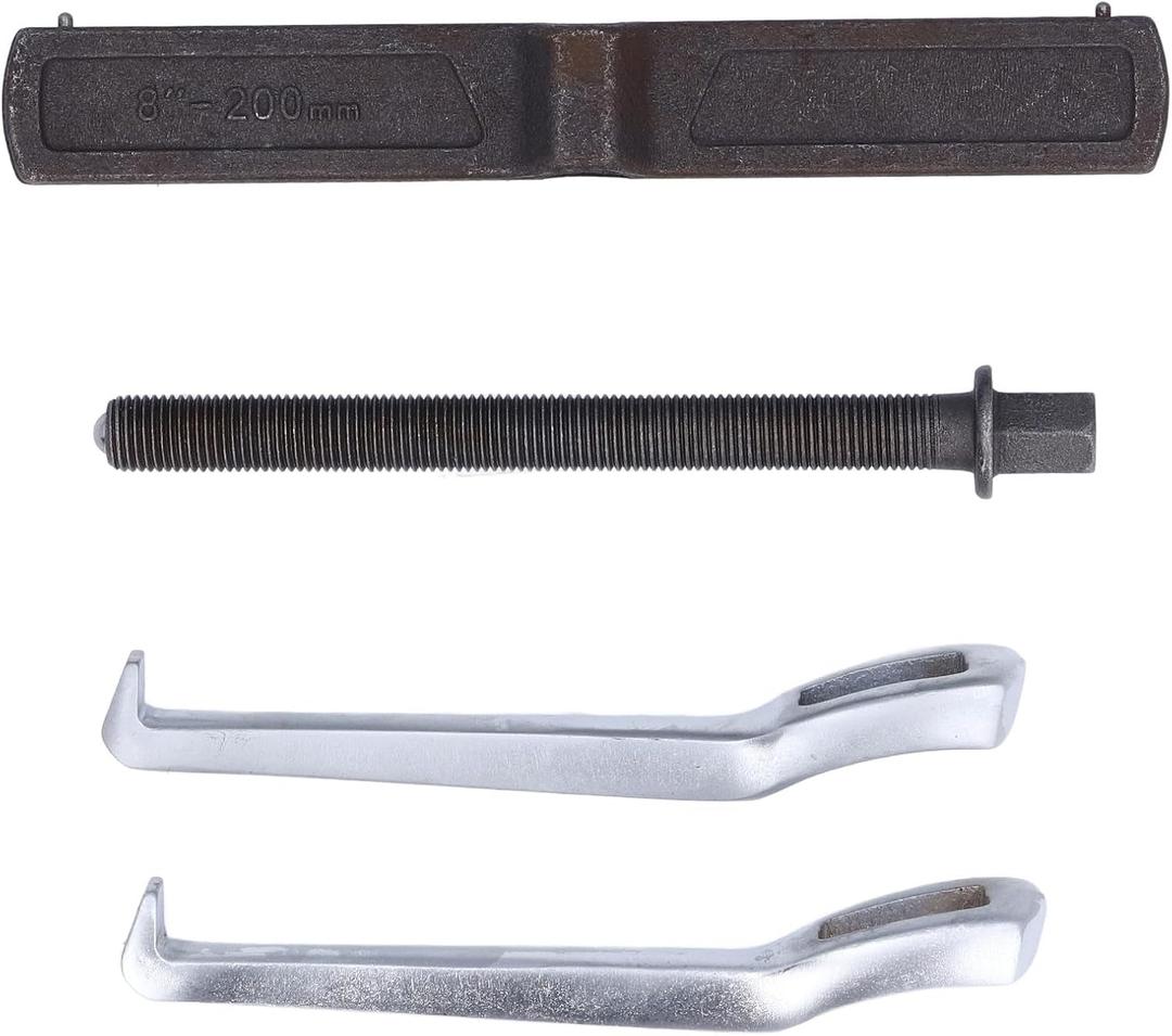 200mm 8in 2 Jaws Puller, CR V Steel Construction, Button Switching for Conversion, Extraction Tool for Car Machinery Repair