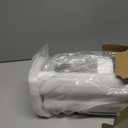 Retractable Baby Gates 2 Pack, 55" Wide Mesh Dog Gate Indoor, 34'' Tall Gate for Stairs Doorways Hallways Deck, Child Pet Safety Gate for Indoor Outdoor Home Use, White