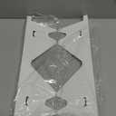 Stove Gap Covers Stainless Steel, 2 Pack Stove Gap Filler Easy Retractable Length 13.8" to 27.5", Width 0.79" ALMCALS Stove Gap Guards Range Trim Kit, Heat Resistant Guard Between Stove Top & Counter (White)