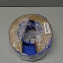 YASHINE PVC Drain HOSE 2"*100ft, Pool Backwash Hose, Heavy Duty Reinforced Blue PVC Lay Flat Water, For Swimming Drain Pools and Clean Filters, with 2 Clamp