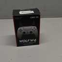 NBCP Wired PS5 Controller - Gaming Controller for PlayStation 5, PS4, PC/Steam, Turbo & Linear Hall-effect Trigger, Dual Vibration, 3.5mm Audio Jack - White