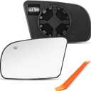Compatible with Nissan Altima Coupe Driver Side Mirror, 2008 2009 2010 2011 2012 2013, Left Side Mirrors Replacement Glass with Backing Plate, Power Heated, Not for Nissan Altima