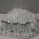 100 Packs 20ml Plastic Syringe, with Cover Cap, Large Syringes for Liquid Jello Shots, Measuring, Watering, Refilling, Feeding