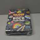 Dan&Darci Kids Rock Painting Kit - Glow in The Dark - Arts & Crafts Gifts for Boys and Girls Ages 6-12 - Craft Activities Kits - Creative Art Toys for 6, 7, 8, 9, 10, 11 & 12 Year Old Kid