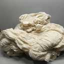 Bonlino Queen Comforter Set - Ruched Comforter Queen Size Bed Set Boho Shabby Chic Bedding for Bedroom Comforter Fluffy 3 Piece Ruffle Comforter Set with Pillow White Bedding Soft (Wheat)