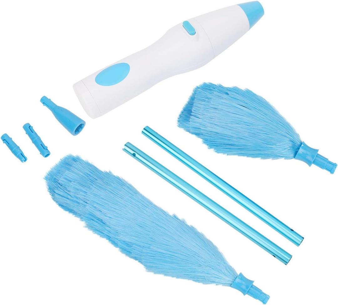 180 Electric Furniture Duster, 9.25 * 1.57in Automatic Duster, Electrostatic Adsorption for Furniture Doors and Cars Keyboards