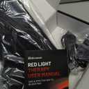 Red Light Therapy for Foot Ankle FSA/HSA Eligible, 660nm & 850nm Wavelength Near Infrared Therapy Wrap for Feet with Timer for Joint Comfort (Black)