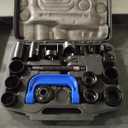 Master Ball Joint Press Kit, Heavy Duty 23Pcs Ball Joint Removal Tool, U Joints and Brake Pins, Compatible with 2WD and 4WD Vehicles