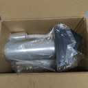 4 Inch Hooded Wall Vent with Screen and Damper,Outdoor Dryer Vent Cover for 4 inch Pipe,Wall Exhaust Vent Cover Cap External Extractor for House Ventilation&Outside Air Exhaust,Galvanized Steel,Black