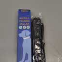 Mayerzon Prong Collar for Large Medium Dogs, Patented Reflective Pinch Collar with Metal Buckle, No Pull Adjustable Hidden Covered Dog Walking Training for Pitbull German Shepherd Doberman(Black, XL)