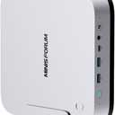 MINISFORUM AI X1 Pro-370 Mini PC AMD Ryzen AI 9 HX 370(12C/24T) 96GB DDR5 2TB SSD Desktop Computer, HDMI|DP|2xUSB4 Output, 2xRJ45 Port, WiFi7, BT5.4, AMD Radeon 890M Graphics, Copilot Support AI PC