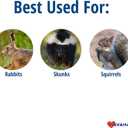Havahart Easy-Set Catch and Release Small 1-Door Humane Live Animal Trap for Squirrels, Rabbits, Skunks, and Other Small Animals - 1083
