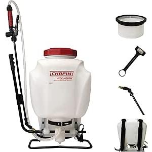Chapin 63800 Wide Mouth Backpack Sprayer, 4-Gallon