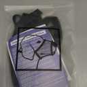 Mayerzon Dog Muzzle, Patented Soft Mesh Muzzle for Small Medium Large Dogs for Scavenging Biting Licking and Chewing, Allows to Pant and Drink (L, Black), L-(Snout:11"-12")