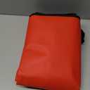 CIVJET Insulated Food Delivery Bag with 4 Cup Holders, XXX-Large Insulated Grocery Bags Keep Food Hot/ Cold, Cooler Bags with Drink Carrier, Food Carrier Catering Bag, Commercial Food Warmers, Red