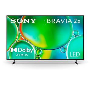 Sony BRAVIA 2 II 55 Inch 4K Ultra HD LED Smart TV with Google TV and Exclusive Features for PlayStation®5 (K-55S20M2), 2025 Model