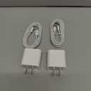 20W Wall Fast Charger with 6.6FT Cable [MFi Certified],Compatible with iPhone 17/16/15/Pro/Pro Max/Plus,ipad 10,mini 6,Air 4/5/6,Pro(After 2018) and Other tpc Devices (3-Pack)