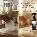 LumaCraft Mold Release Spray for Silicone Molds, Professional Release Agent for Epoxy Resin, Candle Wax, Plaster, Fast-Drying Ultra-Fine Mist, Water Washable, No Oily Residue Odorless Formula-8oz