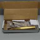 Black Tubular Tub Drain Kit 1-1/2" Brass Pipe with Tip-Toe Bathtub Drain Stopper, Touch-Toe Bath Plug Waste and Overflow, Welsan Assembly Replacement Set(Matte Black)