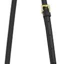 Allzedream Leather Purse Strap Replacement Crossbody Handbag Long Adjustable (Black)