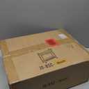 Joaxswe Bar Cart,Home Bar Serving Cart with Storage Shelves, 2 Tier Rolling Beverage Cart with Wheels, Modern Cart with Rack and Glass Holder for Kitchen, Living Room,Dinning Room,Black