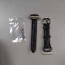 Minyee Leather Band Compatible with Fitbit Versa 2/Fitbit Versa/Versa Lite Bands Women, Slim Thin Dressy Designer Premium Leather Strap with C-Shape Metal Buckle for Versa 2 Smartwatch Accessories