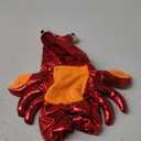 BAMY Halloween Dog Crab Costume Winter Pet Hoodie Funny Bulldog Apparel Cat Suit Puppy Clothes for Small Medium Dogs (S (Chest Circumference 15"))