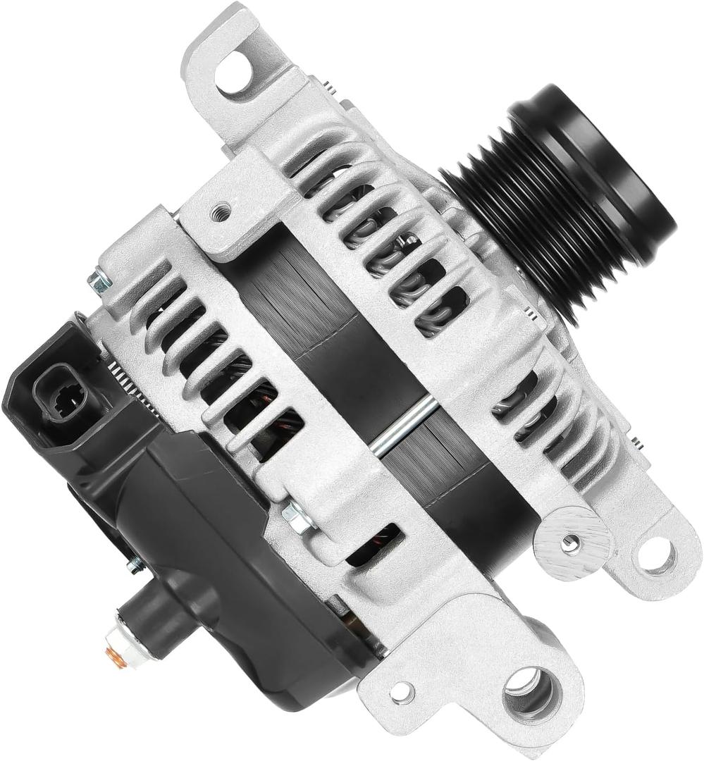 New Alternator for Cadillac CTS 2.8L 2005-2007 3.6L 2004-2007, 140Amp 12V, High Output Alternator Replace for 11044 104210-3191 104210-443 AL8521X 25751145 25756439 AR101940BB1
