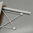 HOLDN STORAGE Over The Door Hanger - Door Rack Hangers for Clothes - Space Saving Designed for Bedroom & Bathroom - Ideal for Clothes & Towels - Drying Rack, White