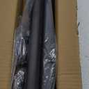 Closet Rod, 17 to 40 Inch 1.3 Inch Diameter Heavy-Duty Adjustable Closet Rods for Hanging Clothes Closet Hanging Rod Metal Matte Black Closet Poles for Wardrobes