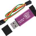 AITRIP 1PCS ST-Link V2 Emulator Downloader Programmer STM32F103C8T6 STM8 STM32 with Cable (Random Color)