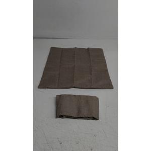 MIULEE Pack of 2 Decorative Outdoor Solid Waterproof Throw Pillow Covers Faux Linen Garden Farmhouse Cushion Cases for Patio Tent Balcony Couch Sofa 20x20 Inch Taupe Grey