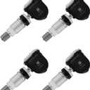 TPMS Sensor, GM 433Mhz Tire Pressure Sensors Replacement for Chevy/Chevrolet Cadillac Buick GMC Replaces# 13598773, 13589601, 13506028, 13594222, 4 Pcs