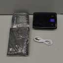 Blood Pressure Monitor, 9-17'' & 13-21'' Extra Large Blood Pressure Cuff Upper Arm, LED Color Backlit Screen Automatic Digital Blood Pressure Machine with USB Cable and 4 AAA Batteries