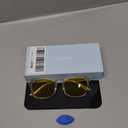 livho High Tech Blue Light Glasses - Advanced 99% Blue Light Blocking Computer Glasses - Anti Eyestrain & UV Glare Protection (*B1 Light Black+clear)