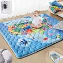 Baby Play Mats for Floor, 71x59 Playpen Mat with Machine Washable