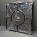 HomeRoots 24" Graphite Square Metal Framed Accent Mirror