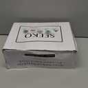 SEEKO Succulents Plants Artificial (3 Pack) - Indoor Fake Succulents with Black Pot