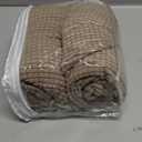 Turquoize Stretch Bar Stool Cover Counter Stool Pub Chair Slipcover for Dining Room Cafe Barstool Slipcover Removable Furniture Chair Seat Cover Jacquard Fabric with Elastic Bottom Set of 2, Khaki