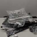 Clothes Rack with Wheels, Clothing Rack for Hanging Clothes, Rolling Garment Rack Sturdy Coat Rack Portable Wardrobe Rack Metal Closet Rack for Bedroom, Laundry Living Room, Black