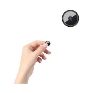 RFAWKNG 1pcs Only 0.9 inch Hidden Camera with Audio/Video Mini Small Spy Home Indoor Night Vision Motion Detection Baby Monitor Wireless Outdoor Nanny WiFi espias Security Secret (1, Black, mini)