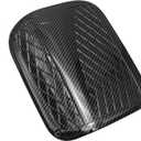 Carbon Fiber Grain Gas Cap Replacement for Toyota Camry SE LE XSE XLE Hybrid V6 TRD 2018-2022, Black