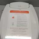 Brondell Bidet Toilet Seat Non-Electric Swash Ecoseat, Fits Elongated Toilets, White - Dual Nozzle System, Ambient Water Temperature - Bidet with Easy Installation
