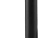 Sliding Barn Door Pull Handle with Flush Hardware Set, Carbon Steel Pull and Flush Barn Door Handle Set for Gates Garages Sheds Furniture, Black