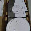 Kidde Smoke and Carbon Monoxide Detector, 10-Year Battery Powered, with Voice Alerts, LED Status Lights, 85 dB Alarm, 5 inches, 30CUD10-V, 3 Pack