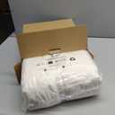 Cozy Bliss Cooling Comforter Queen Size Dual-Sided, Ultra-Soft Cooling Blankets for Hot Sleepers and Night Sweats, Breathable Lightweight Silky Smooth, Snow Ivory (Full/Queen(90"*90"))