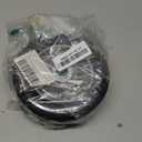 (2-Pack) AR-PRO 6 x 1.5 Flat Free Solid Rubber Wheel Assemblies - Replacement Hand Truck Wheels with Ball Bearings and 5/8 Bore Hole Diameter - Heavy-Duty Solid Rubber Wheels 132 lbs Load Capacity