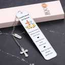 2025 Confirmation Gifts for Teen Girls Confirmation Gifts for Boys Inspirational Baptism Gift with Bible Verse for First Communion Religious Events Christian Confirmed in Christ Bookmark for Girls