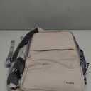 Taygeer Laptop Backpack Purse for Women, Backpack for College Essentials with 15.6inch Laptop Compartment, Travel Bag Airline Approved CarryOn Work Bag for Nursing Doctor Business Travel, Brown (Large)