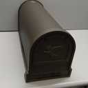 Gibraltar Arlington Large Capacity Galvanized Steel Bronze, Post-Mount Mailbox, AR15T000